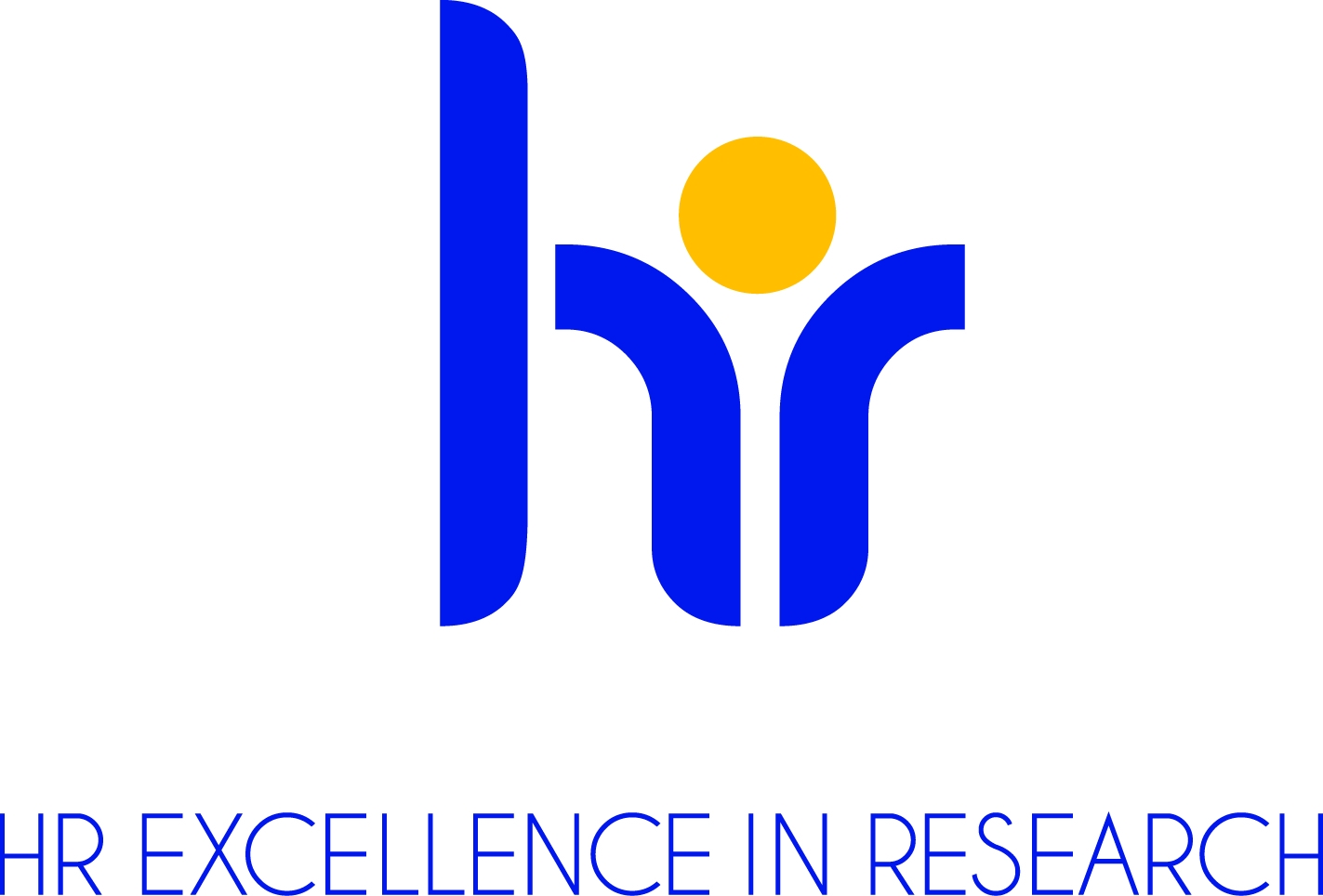 Buchstaben H und R Logo