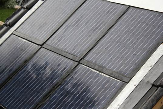 Dachintegriertes PV-Modul