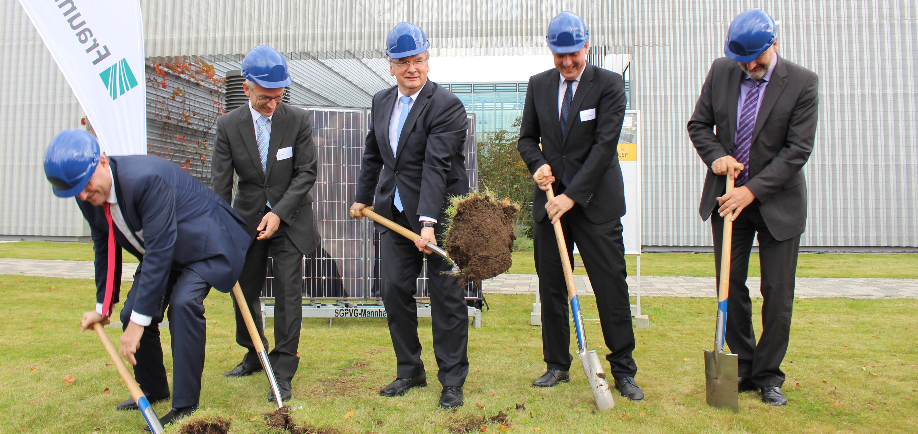 Fraunhofer CSP Haseloff Solaranlage