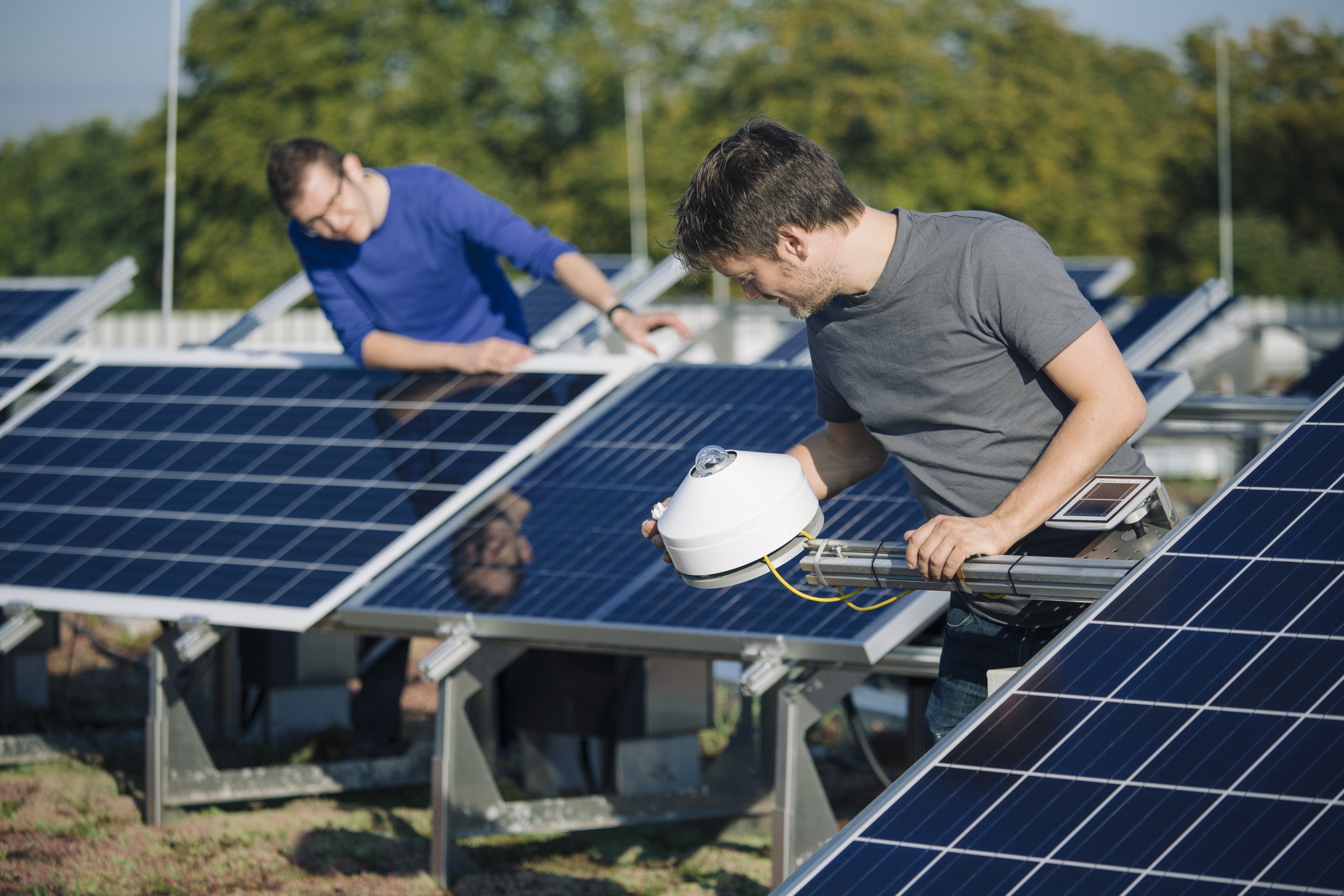 Zuverlässigkeit Ausbeute Solarmodul Kooperation Pruefer Verfassung Check Experten
