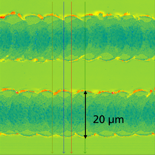 µ-TLM structure