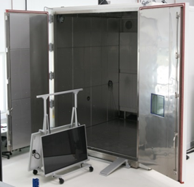 Climate test cabinet.