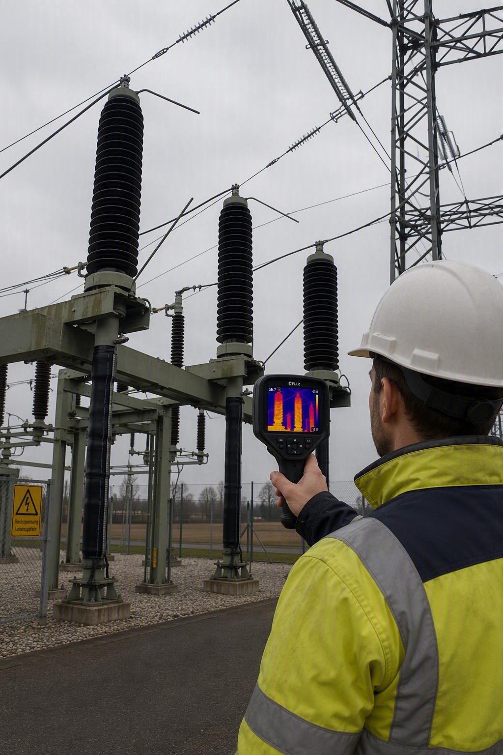 Novel infrared and luminescence methods for condition monitoring of electrical power systems