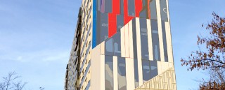 Color PV - Bunte Solarmodule an Hausfassade
